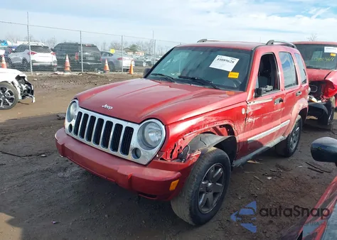 2007 Jeep Liberty Limited Edition z USA, uszkodzony, nr VIN 1J4GL58K87W508548
